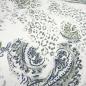 Preview: Fabric cotton French Terry summer sweatshirt fabric animal fur pattern leopard paisley design cream taupe navy yellow green dress fabric