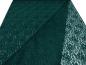 Preview: Stoff Stretch Spitze Spitzenstoff Blumenmuster grün tannengrün Kleiderstoff