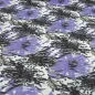 Preview: stoff-viskose-jersey-mit-blumen-abstrakt-design-weiss-flieder-lavendel-grau-kleiderstoff