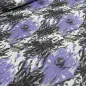 Preview: stoff-viskose-jersey-mit-blumen-abstrakt-design-weiss-flieder-lavendel-grau-kleiderstoff