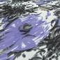 Preview: stoff-viskose-jersey-mit-blumen-abstrakt-design-weiss-flieder-lavendel-grau-kleiderstoff