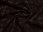 Preview: Stoff Jacquard Jackenstoff Blumen Blätter Design braun schwarz Kleiderstoff Kostümstoff