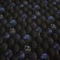 Preview: Fabric cotton jersey 3D balls marbles design black brown blue beige dress fabric