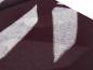 Preview: Stoff 100% Viskose Chiffon Georgette mit abstrakten Design bordeaux weiß Kleiderstoff Blusenstoff
