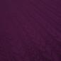 Preview: Stoff Zopfstrick Jacquard Zopfmuster Jersey Meterware uni einfarbig beere Kleiderstoff Kinderstoff