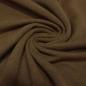 Preview: Sweatshirt fabric with a soft, brushed back, solid chocolate brown. Ideal for dresses, hoodies, and children's clothing