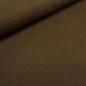 Preview: Sweatshirt fabric with a soft, brushed back, solid chocolate brown. Ideal for dresses, hoodies, and children's clothing