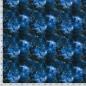 Preview: Fabric cotton sweatshirt fabric with galaxy space all space stars design blue white black children's fabric dress fabric hoodie fabric