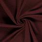 Preview: Stoff schwerer Bouclé Mantelstoff Kleiderstoff bordeaux weinrot Dekostoff