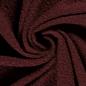 Preview: Stoff schwerer Bouclé Mantelstoff Kleiderstoff bordeaux weinrot Dekostoff