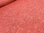 Preview: Stoff leichter Strickstoff rot coralle melange Kleiderstoff Blusenstoff