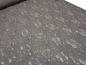 Preview: Stoff Bi-Stretch Spitze Spitzenstoff mit Blumenmuster taupé braun Kleiderstoff