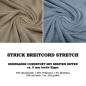 Preview: Stoff Strick Breitcord Stretch Meterware mit 5 mm Rippe uni hellblau Kleiderstoff Kinderstoff