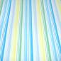 Preview: Fabric cotton muslin gauze burp cloth with beach stripe design white blue turquoise yellow green striped blouse fabric dress fabric children's fabric