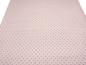 Preview: Stoff Flausch Kuschel Fleece Minky mit 3D Bubbels Boppel Punkte Design altrosa rosa Kinderstoff Kleiderstoff