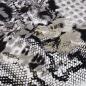Preview: Fabric viscose jersey flowers abstract black white gray beige dress fabric