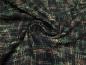 Preview: Fabric chiffon blouse fabric dress fabric with abstract design black green beige rust