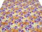 Preview: Stoff Viskose Jersey Blumen Rosen Design gelb orange lila blau bunt Kleiderstoff