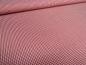 Preview: Stoff 100% Baumwolle 2 mm Zefir Karo rot weiß kariert Kleidestoff Blusenstoff Dekostoff​