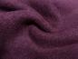 Preview: Stoff 100% Wolle Walkloden Kochwolle uni dunkel pflaume beere Mantelstoff Kleiderstoff