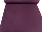 Preview: Stoff 100% Wolle Walkloden Kochwolle uni dunkel pflaume beere Mantelstoff Kleiderstoff