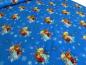 Preview: Stoff Baumwolle Jersey Disney Eiskönigin Frozen Anna Elsa blau bunt Kinderstoff Kleiderstoff