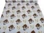 Preview: Stoff Baumwolle Jersey Pets Duke Max Snowball Cloe grau bunt Kinderstoff Kleiderstoff