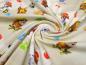 Preview: Stoff Baumwolle Jersey mit Lizenzdruck Paw Patrol beige-braun bunt Kinderstoff Kleiderstoff Lizenzstoff