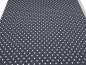 Preview: Fabric cotton jersey with 8 mm dots dots design gray white dress fabric children's fabric