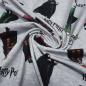 Preview: Stoff Baumwolle Jersey Lizenzdruck Harry Potter Hermine Ron grau melange bunt Kinderstoff Kleiderstoff