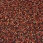Preview: Fabric chiffon lurex blouse fabric with floral pattern design bordeaux copper-rust beige dress fabric
