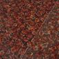 Preview: Fabric chiffon lurex blouse fabric with floral pattern design bordeaux copper-rust beige dress fabric