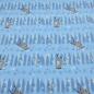 Preview: Fabric cotton jersey Disney Frozen Frozen Olfa design light blue white colorful children's fabric dress fabric license fabric