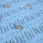 Preview: Fabric cotton jersey Disney Frozen Frozen Olfa design light blue white colorful children's fabric dress fabric license fabric