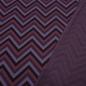 Preview: Fabric stretch jacquard knit jersey zig zag design pink lilac black purple dress fabric children's fabric