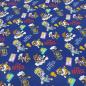Preview: Stoff Baumwolle Jersey Lizenzdruck Paw Patrol 2 blau bunt Kinderstoff Kleiderstoff