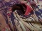 Preview: Stoff Blusenstoff Abstrakt altrosa braun obergine beige fuchsia Kleiderstoff