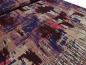 Preview: Stoff Blusenstoff Abstrakt altrosa braun obergine beige fuchsia Kleiderstoff
