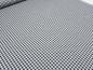 Preview: Stoff 100% Baumwolle Zefir Karo 5 mm in schwarz weiß Kleiderstoff Dekostoff Blusenstoff