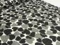 Preview: Stoff Jacquard Doubleface Herz Herzen Flausch schwarz grau wollweiß Kleiderstoff Mantelstoff​