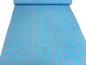 Preview: Fabric cotton jersey flowers roses dots design turquoise blue pink red green colorful dress fabric children's fabric