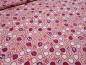 Preview: Stoff Baumwolle Jersey Social Media Noten Computer Web Design rosa pink beige rot Kleiderstoff Kinderstoff
