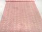 Preview: Stoff Baumwolle Jersey Punkte Kreise Eier grafische Muster retro rosa nude weiß pink Kleiderstoff Kinderstoff