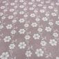 Preview: Stoff Baumwolle Popeline Blumen Streublumen Design altrosa weiß Kleiderstoff Blusenstoff Dekostoff