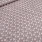 Preview: Stoff Baumwolle Popeline Blumen Streublumen Design altrosa weiß Kleiderstoff Blusenstoff Dekostoff