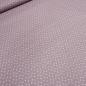 Preview: Stoff Baumwolle Popeline 4 mm Sterne Sternchen Design altrosa weiß Kleiderstoff Blusenstoff Dekostoff
