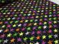 Preview: Fabric cotton french terry sweatshirt fabric vintage stars design multicolor black gray colorful children's fabric dress fabric