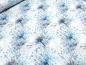 Preview: Fabric cotton jersey with dandelion flowers design white turquoise blue colorful dress fabric children's fabric
