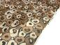 Preview: Fabric chiffon with heart design brown beige black blouse fabric dress fabric