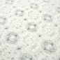 Preview: Stoff Spitze Spitzenstoff Blumenmuster cremeweiß Kleiderstoff Hochzeitsstoff